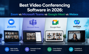 Finest Video Conferencing Software program in 2026: Zoom vs Microsoft Groups vs Google Meet vs Webex