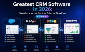Greatest CRM Software program in 2026: Salesforce vs HubSpot vs Zoho vs Pipedrive In contrast
