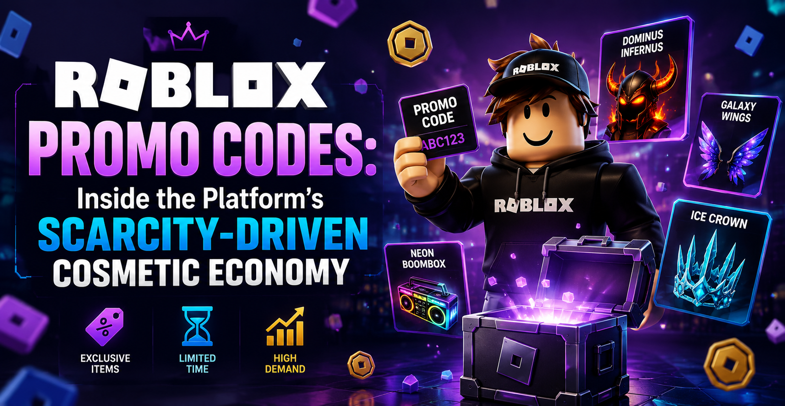 Roblox Promo Codes: Inside the Platform’s Scarcity-Driven Cosmetic Economy